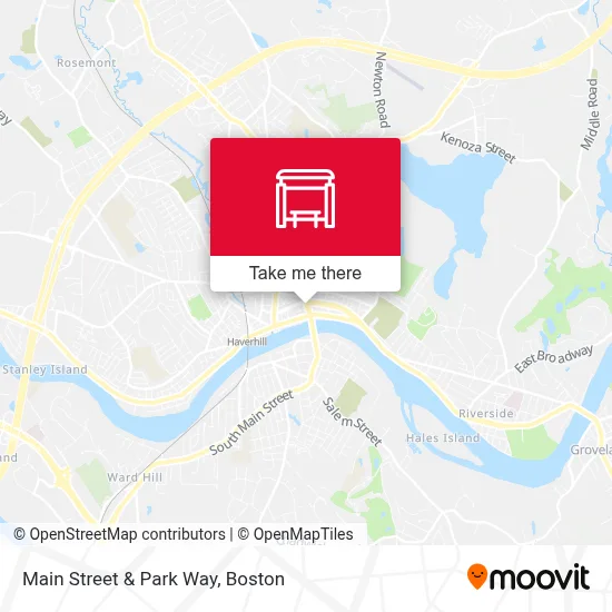 Main Street & Park Way map