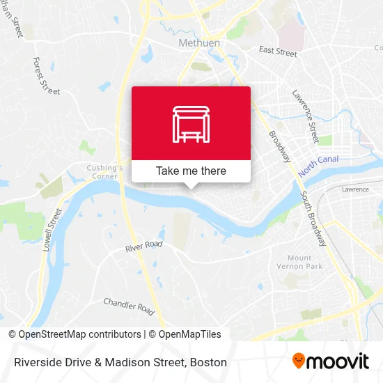 Mapa de Riverside Drive & Madison Street