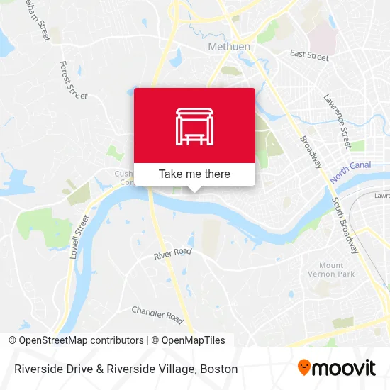 Mapa de Riverside Drive & Riverside Village