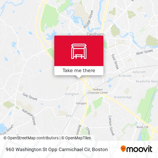 Mapa de 960 Washington St Opp Carmichael Cir