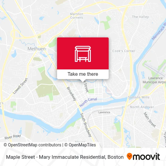 Maple Street - Mary Immaculate Residential map