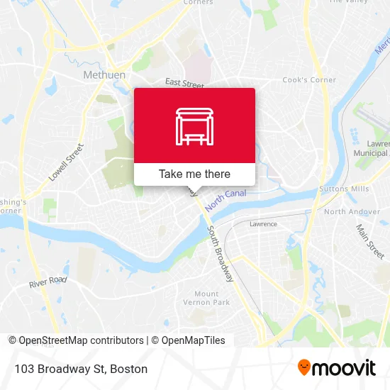 103 Broadway St map