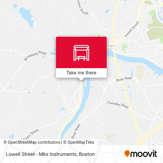 Lowell Street - Mks Instruments map