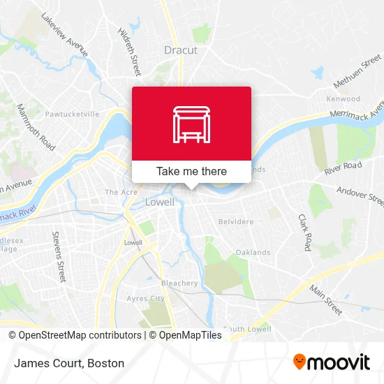 James Court map