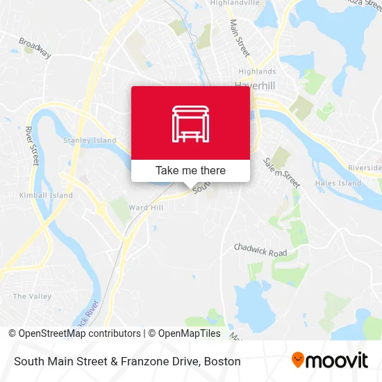South Main Street & Franzone Drive map