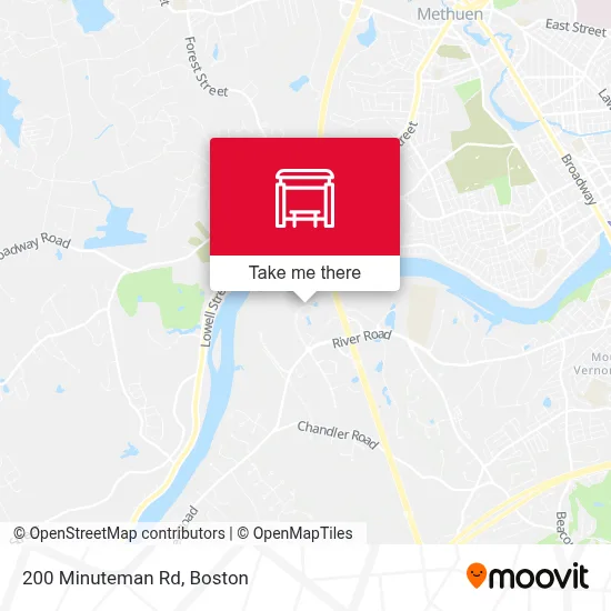 200 Minuteman Rd map