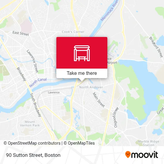 90 Sutton Street map