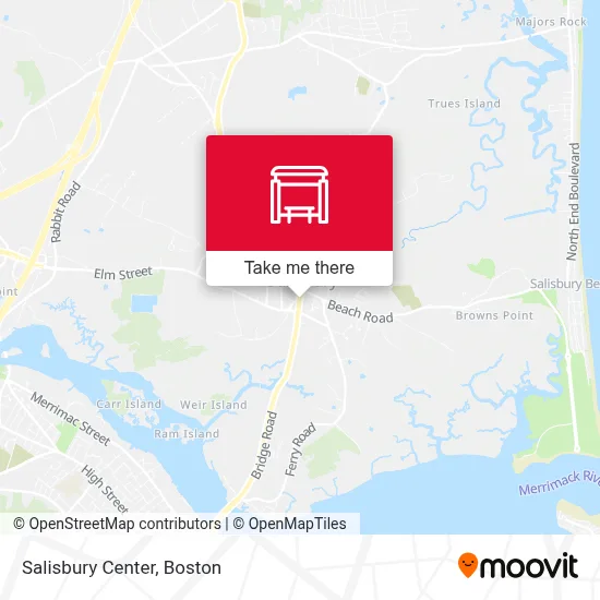 Salisbury Center map