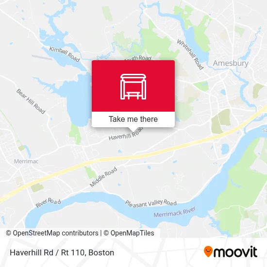 Haverhill Rd / Rt 110 map