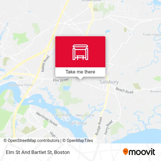 Elm St And Bartlet St map