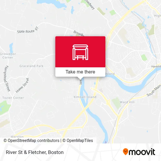 River St & Fletcher map
