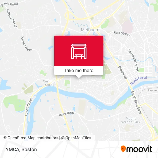 Ymca map