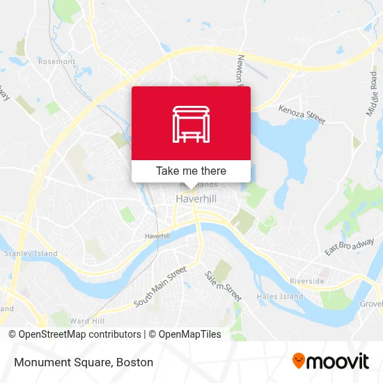 Mapa de Monument Square