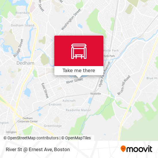 Mapa de River St @ Ernest Ave