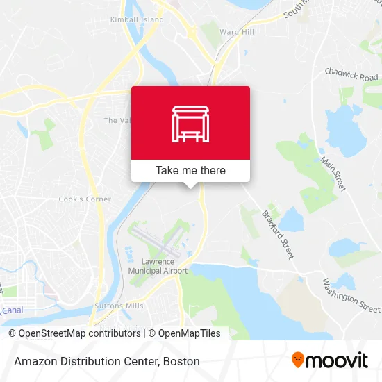 Mapa de Amazon Distribution Center