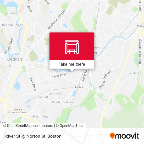 River St @ Norton St map