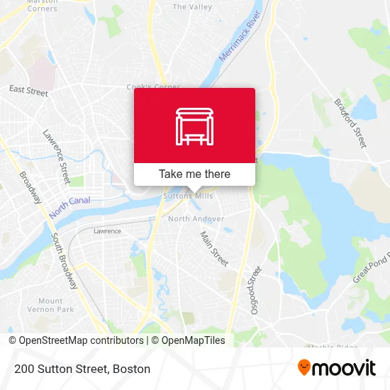 200 Sutton Street map