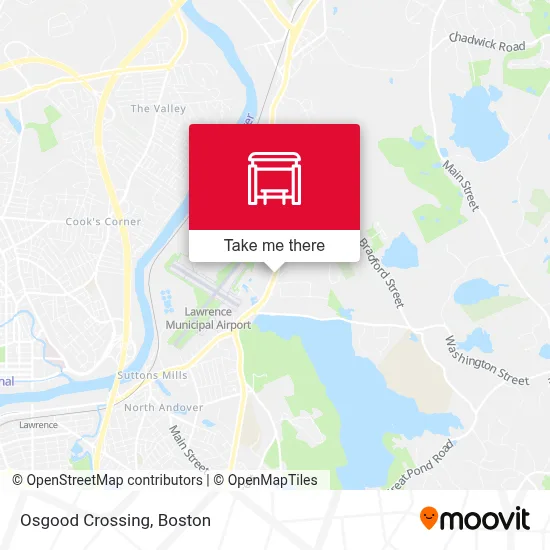 Osgood Crossing map