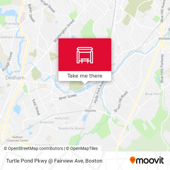 Turtle Pond Pkwy @ Fairview Ave map