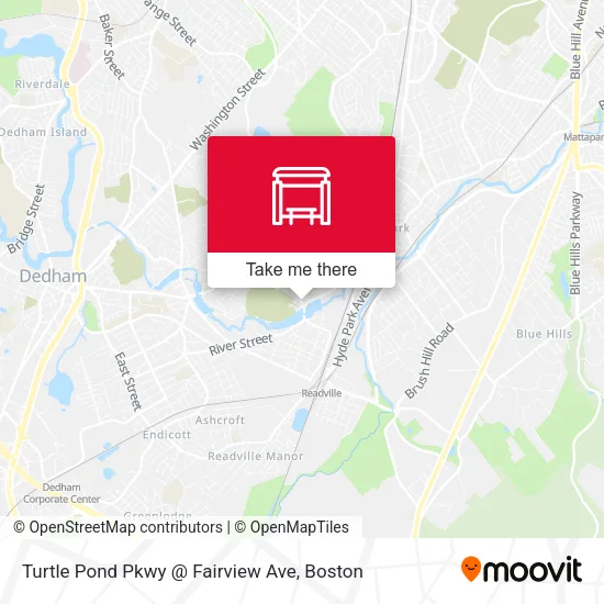 Turtle Pond Pkwy @ Fairview Ave map