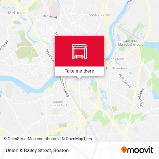 Union & Bailey Street map