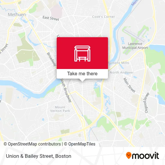 Union & Bailey Street map