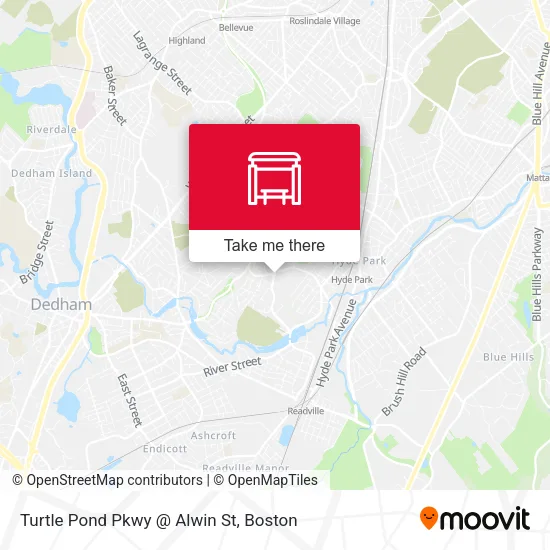 Turtle Pond Pkwy @ Alwin St map
