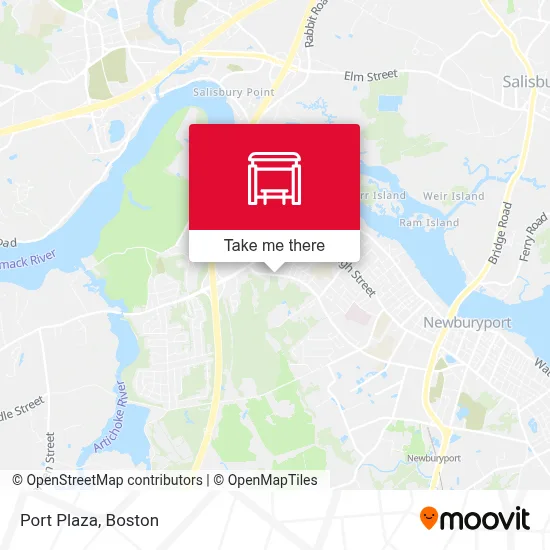 Port Plaza map