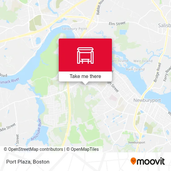 Port Plaza map