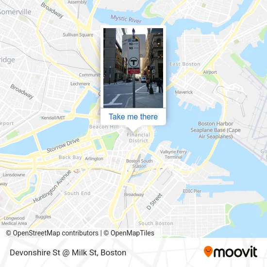 Mapa de Devonshire St @ Milk St