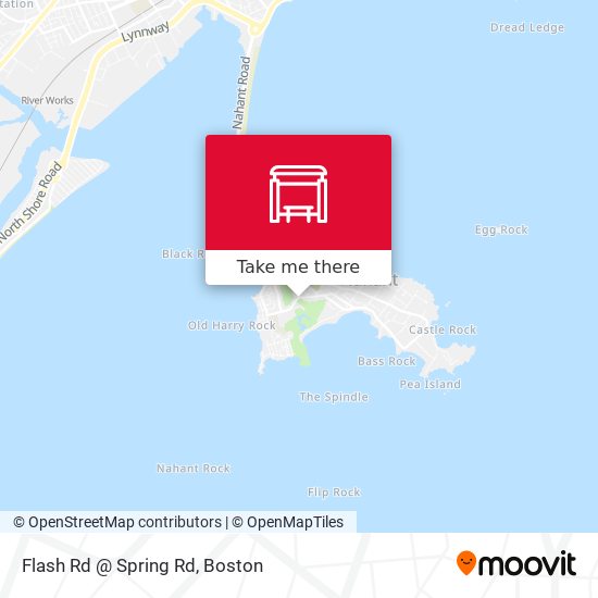 Flash Rd @ Spring Rd map