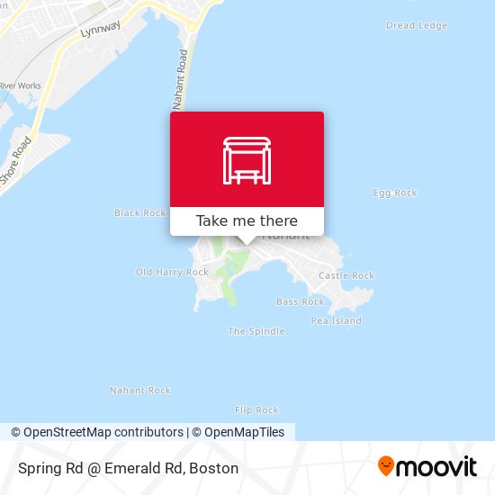 Spring Rd @ Emerald Rd map