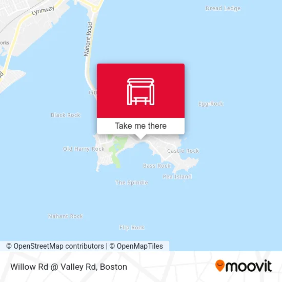 Willow Rd @ Valley Rd map