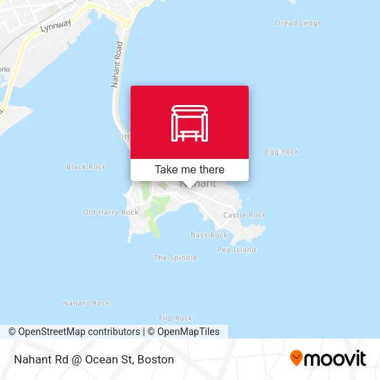 Nahant Rd @ Ocean St map