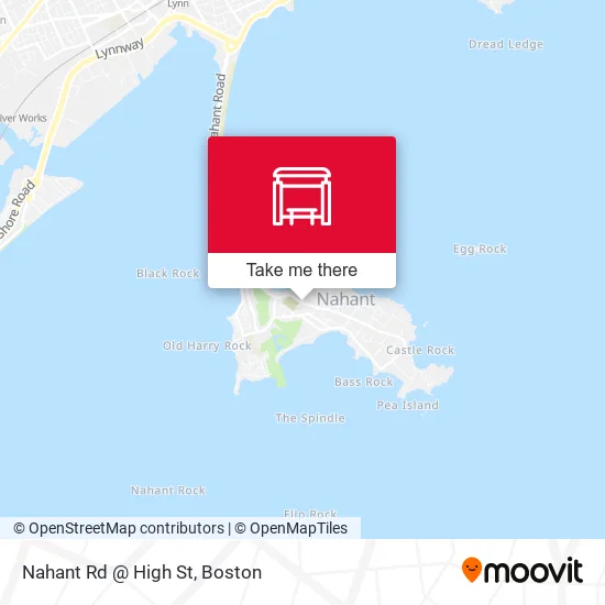 Nahant Rd @ High St map