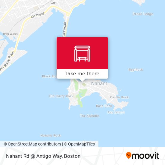 Mapa de Nahant Rd @ Antigo Way