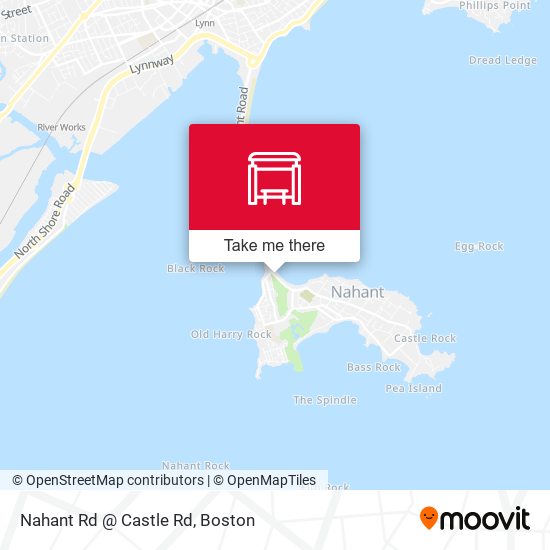 Nahant Rd @ Castle Rd map