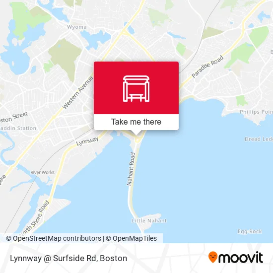 Lynnway @ Surfside Rd map