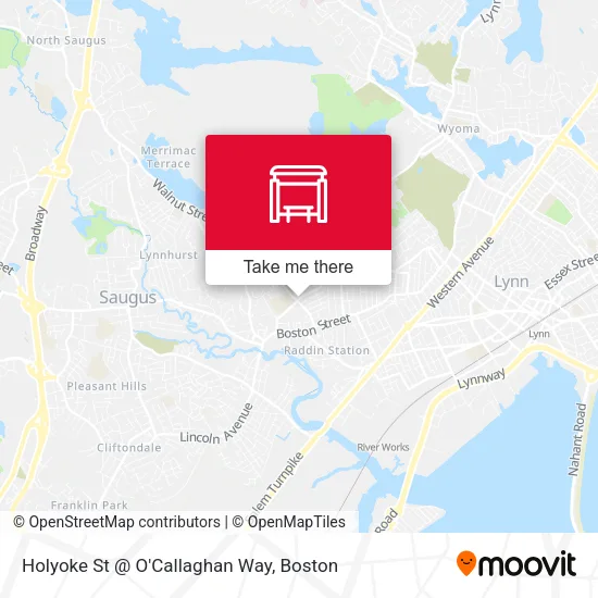 Mapa de Holyoke St @ O'Callaghan Way