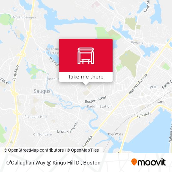 O'Callaghan Way @ Kings Hill Dr map