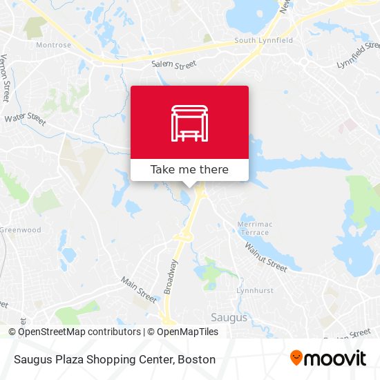 Saugus Plaza Shopping Center map
