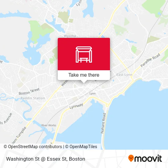 Mapa de Washington St @ Essex St