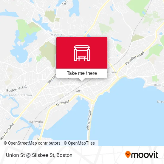 Mapa de Union St @ Silsbee St