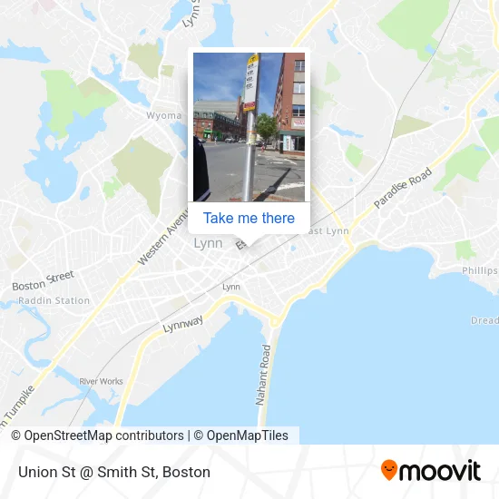 Mapa de Union St @ Smith St