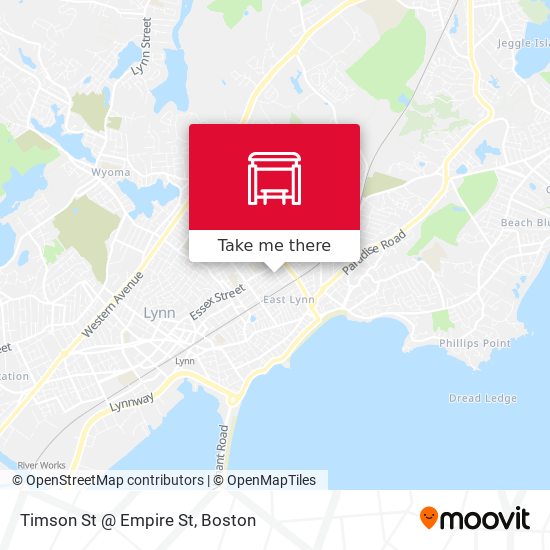 Mapa de Timson St @ Empire St