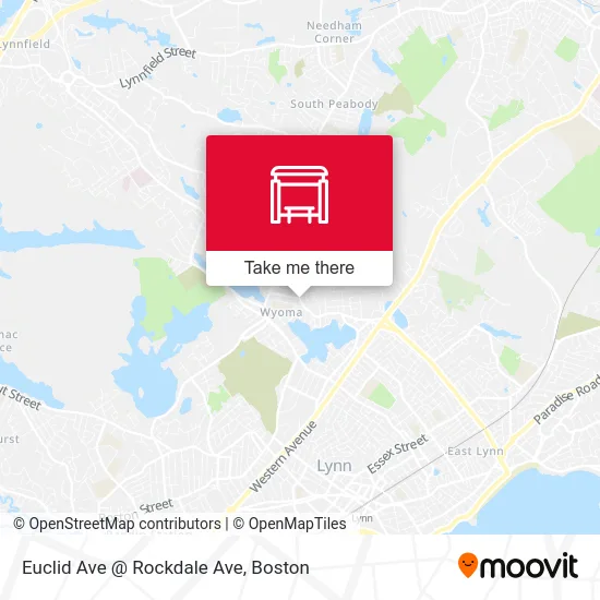 Euclid Ave @ Rockdale Ave map