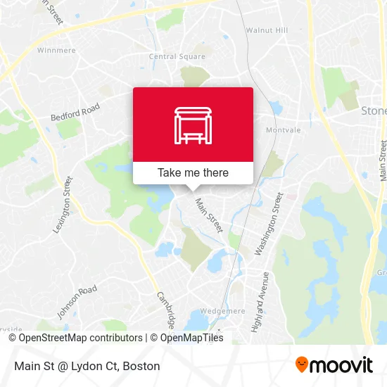 Main St @ Lydon Ct map