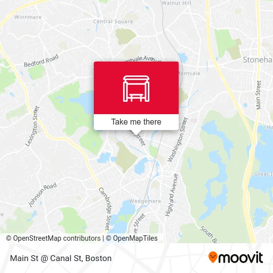 Main St @ Canal St map