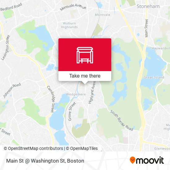 Mapa de Main St @ Washington St