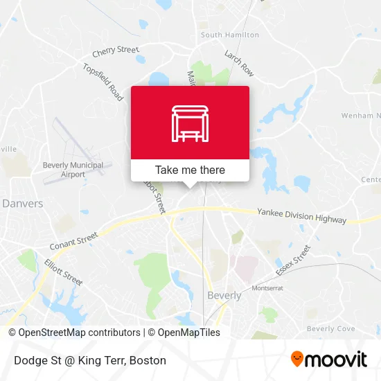 Dodge St @ King Terr map